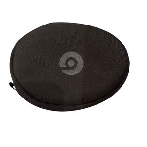 Black Beats Round Headphone Case